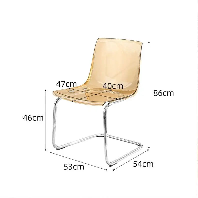 Nordic Acrylic Dining Chairs