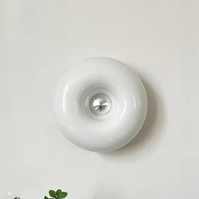 Orange Donut Wall Lamp