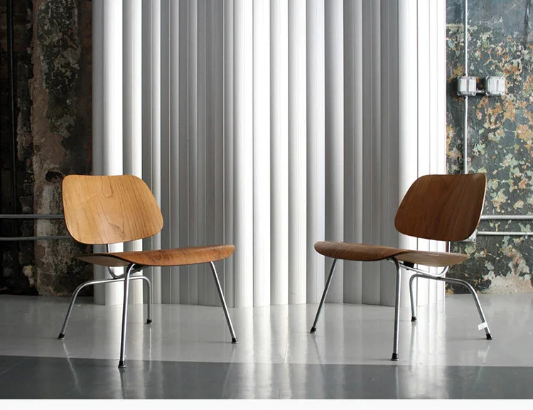 Eames-Style Plywood Lounge Chair