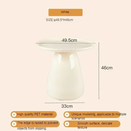 Nordic Round Bedside Table