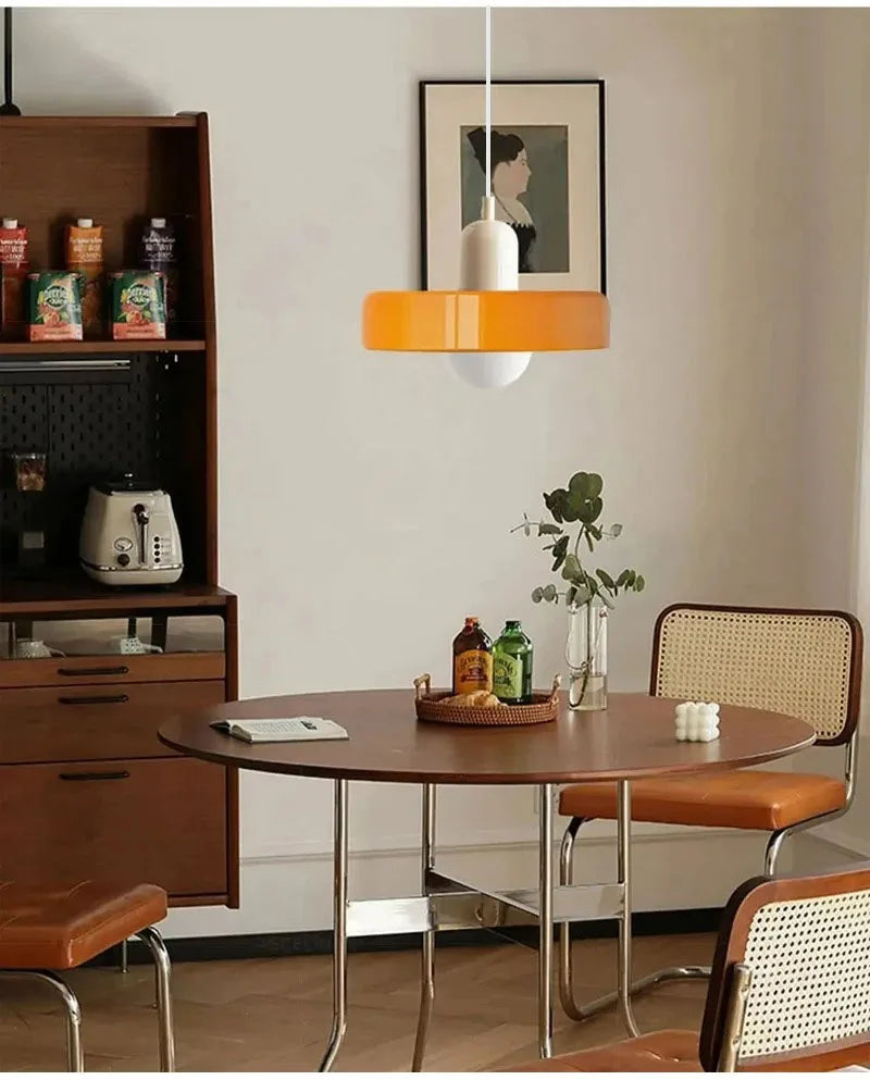 Nordic Retro Glass Pendant Lamp