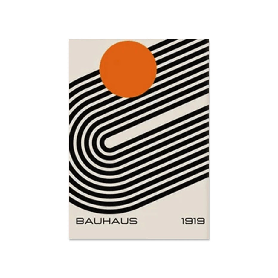 Bauhaus Geometric Wall Art