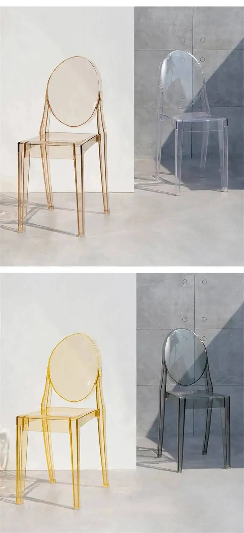Nordic Acrylic Ghost Chair