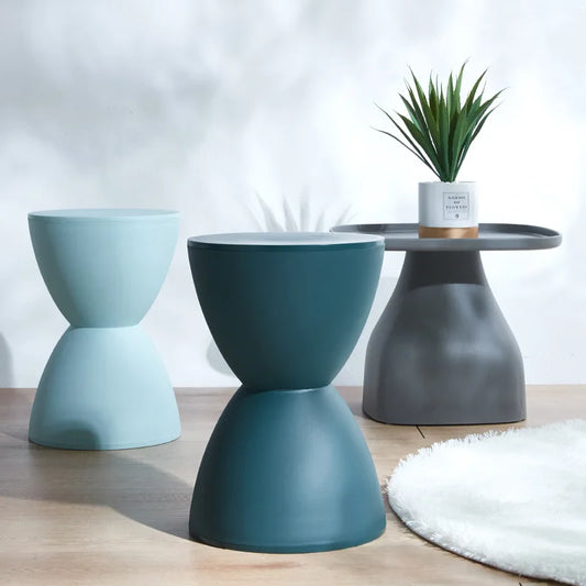 Prince stool Nordic plastic round stool fashionable simple low stool simple modern
