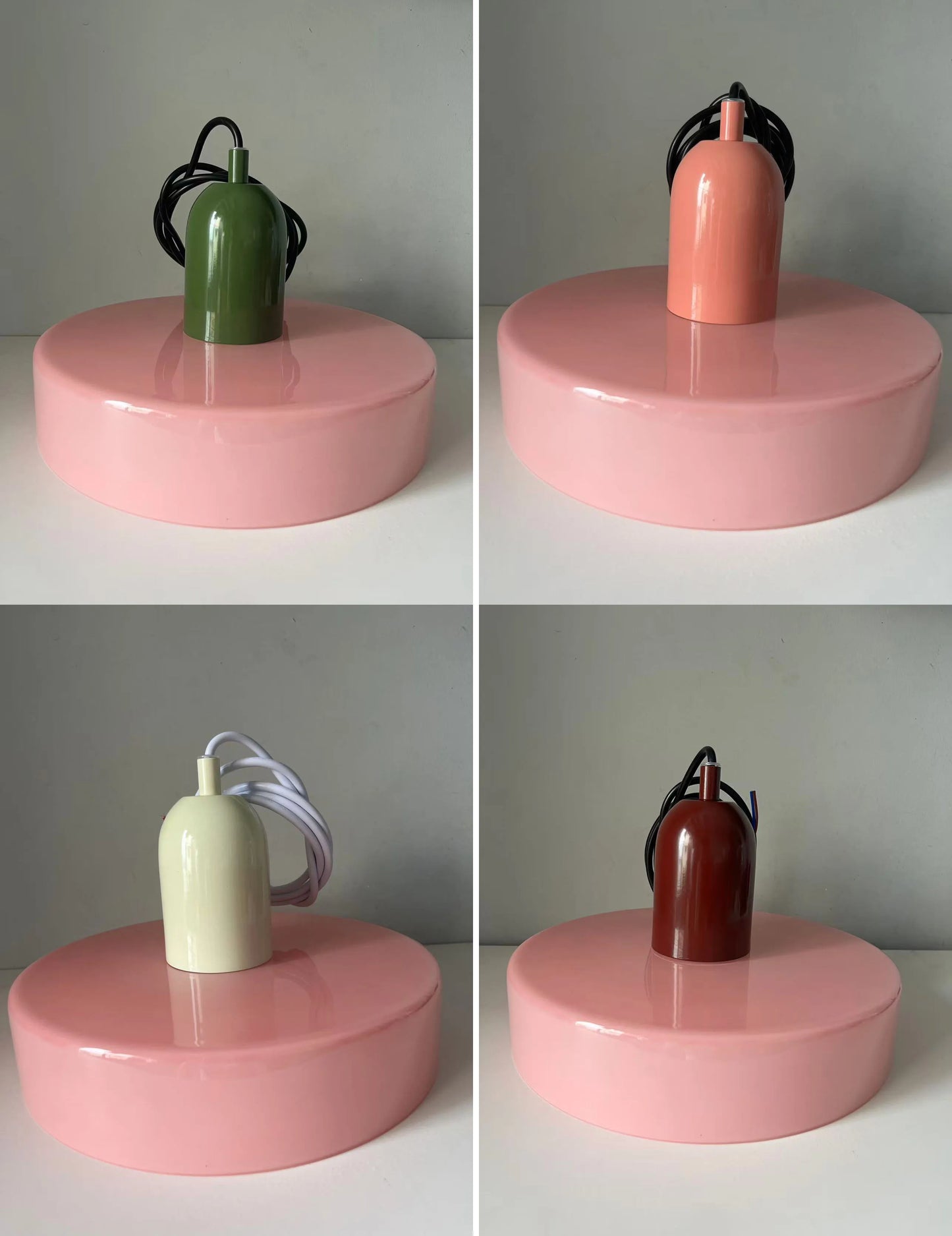 Nordic Retro Glass Pendant Lamp