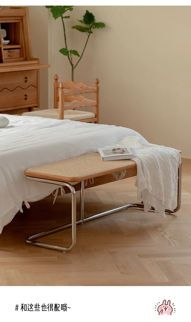 Nordic Rattan Bench