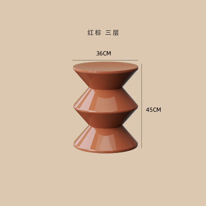 Nordic Stackable Round Stool