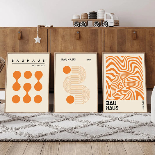 Bauhaus Art Print Canvas