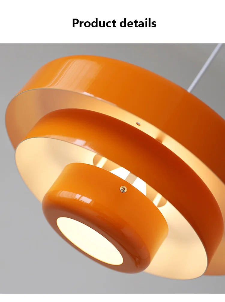 Medieval Retro Orange Pendant Lamp