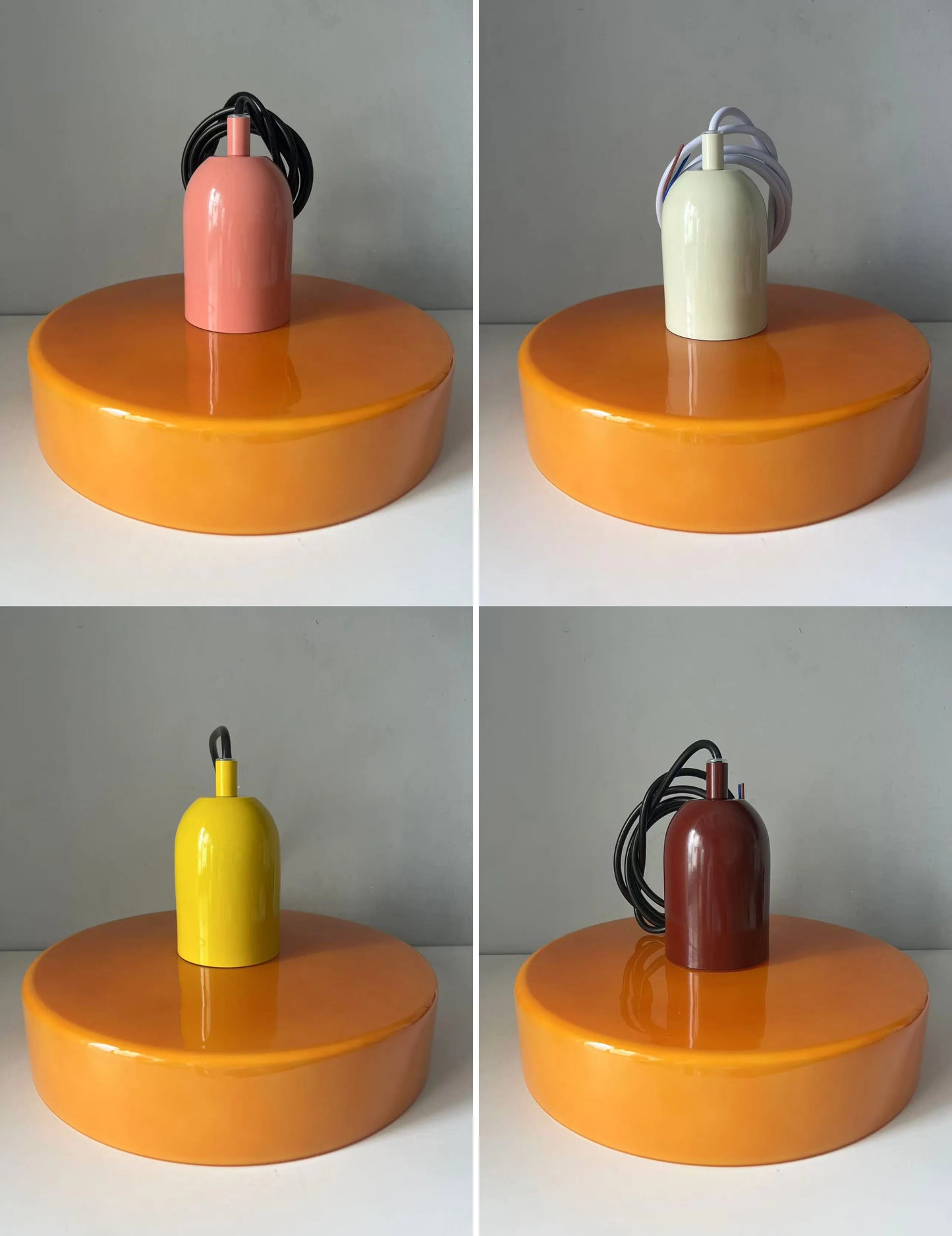 Nordic Retro Glass Pendant Lamp