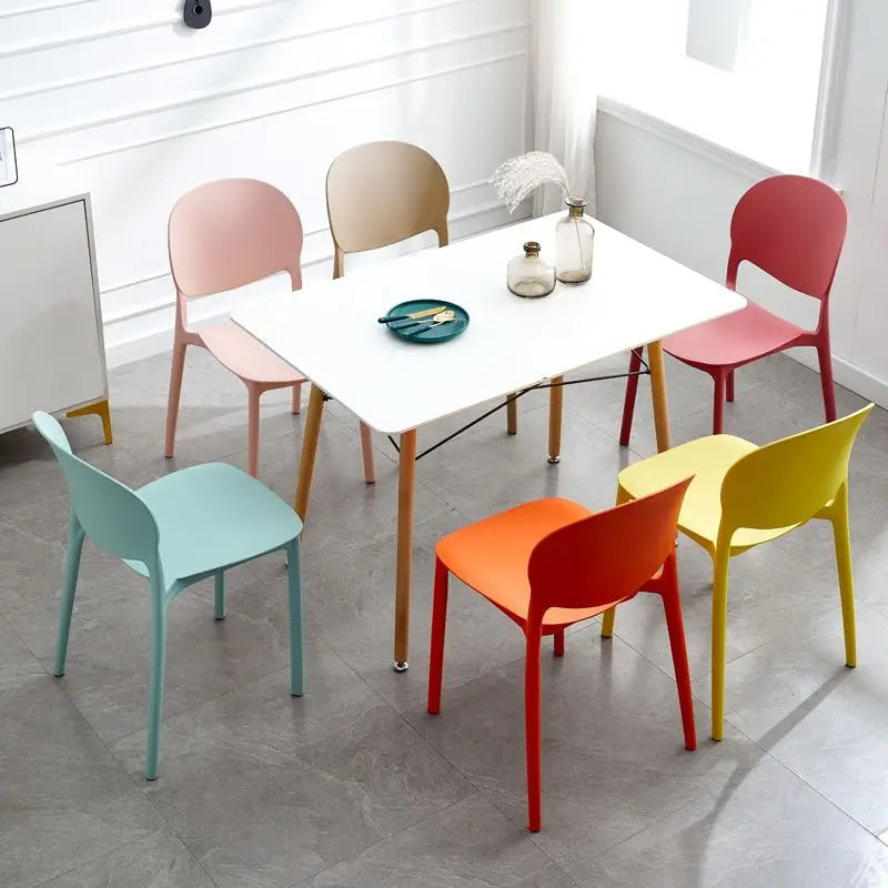 Foldable Nordic Dining Chair