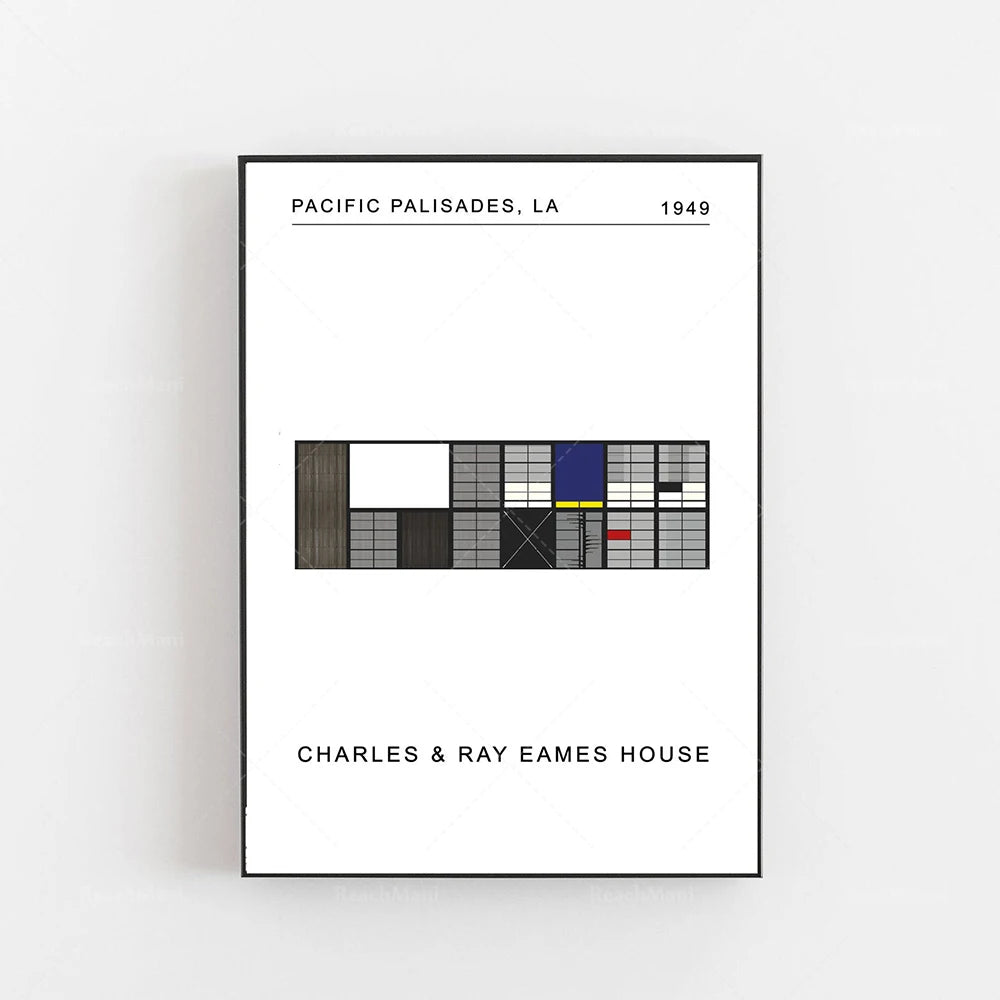 Eames House Poster