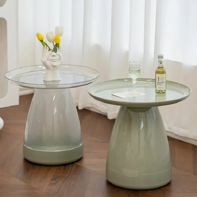 Nordic Round Bedside Table