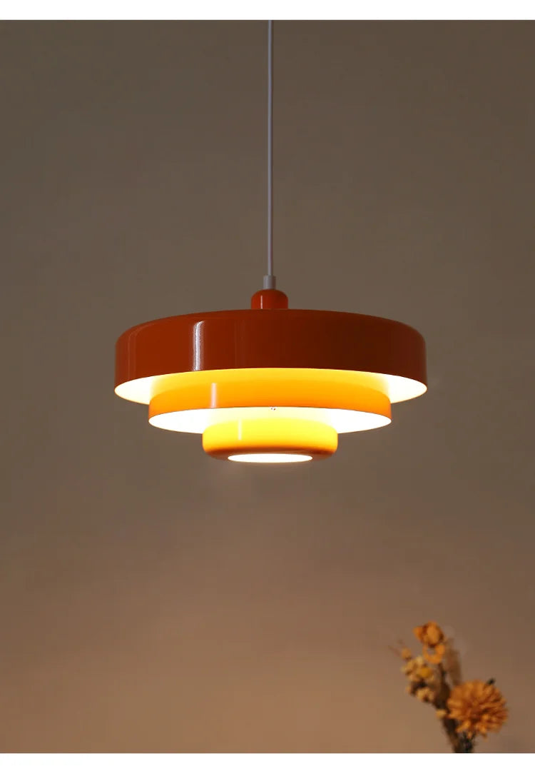 Medieval Retro Orange Pendant Lamp