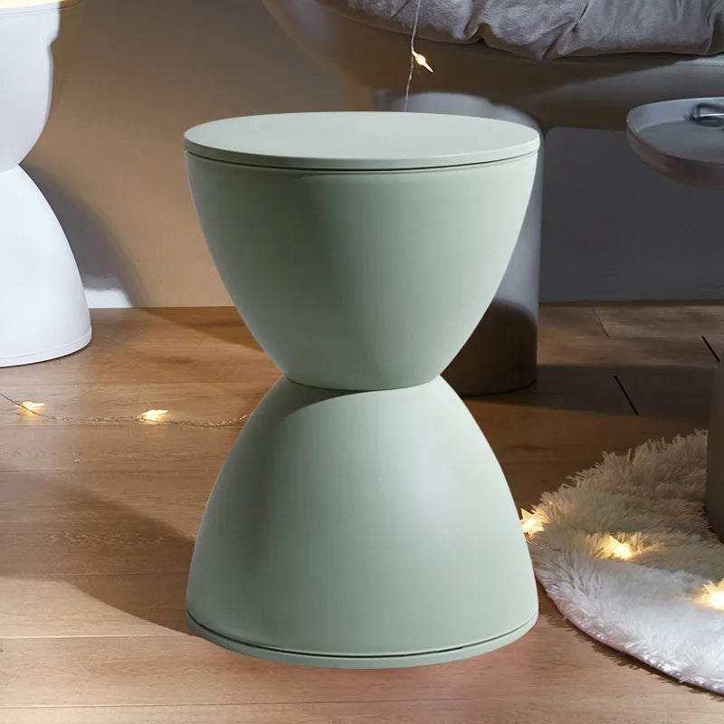 Prince stool Nordic plastic round stool fashionable simple low stool simple modern