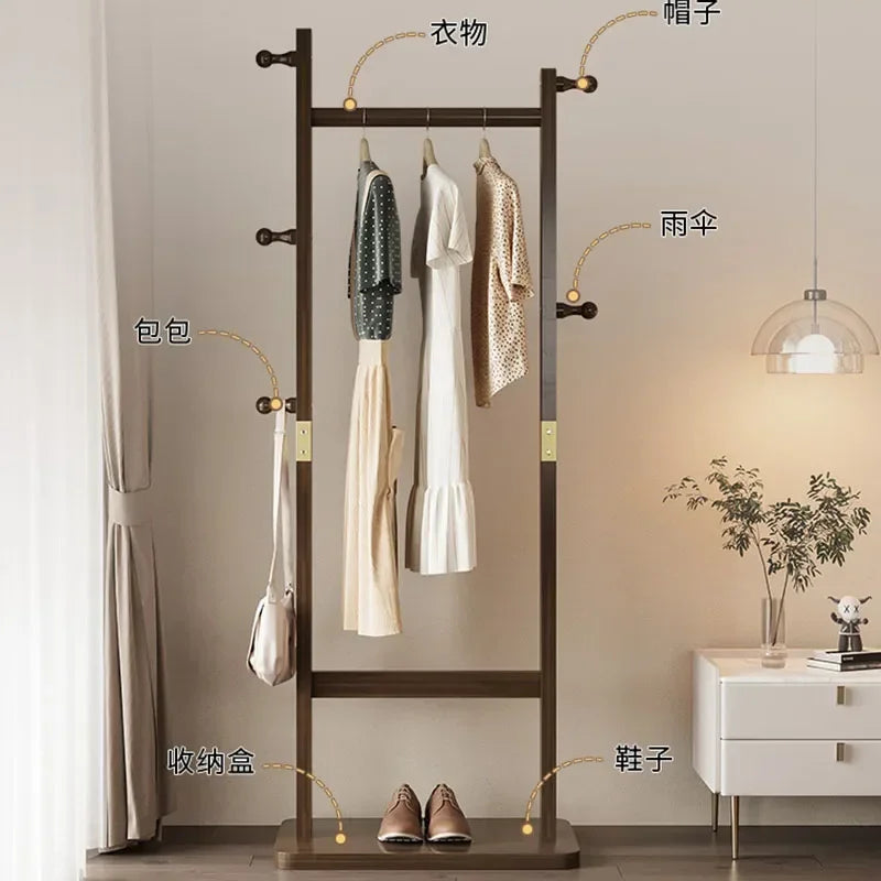 Nordic Wooden Coat Stand