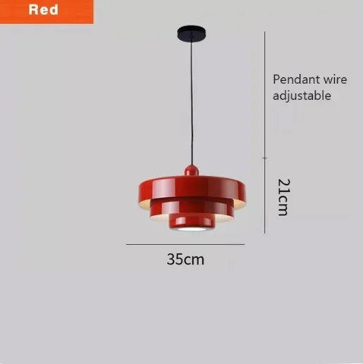 Medieval Retro Orange Pendant Lamp