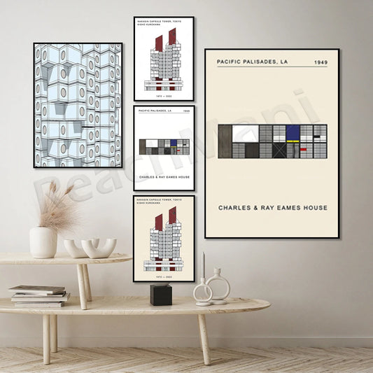 Eames House Poster