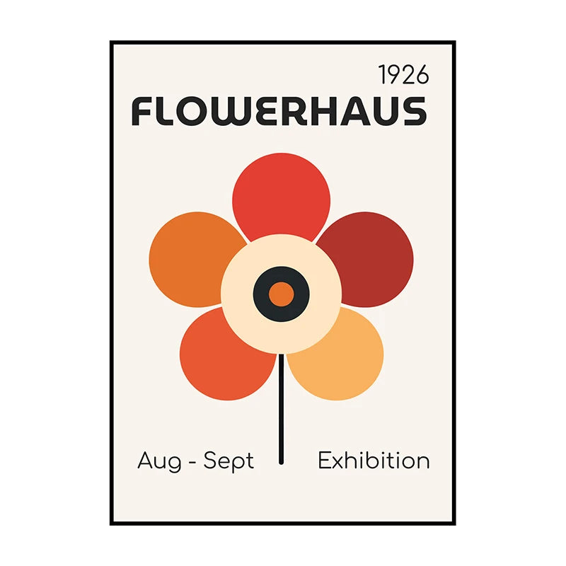 Bauhaus Chair Abstract Poster