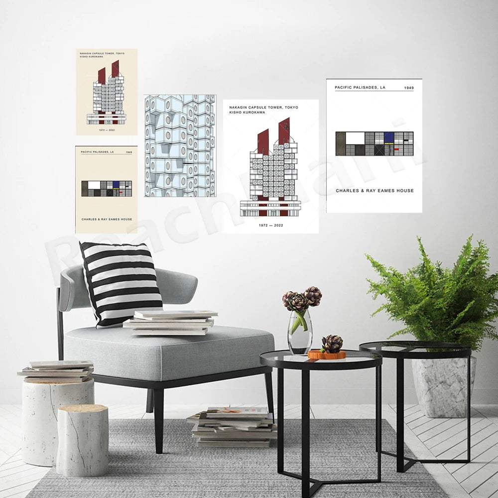 Eames House Poster