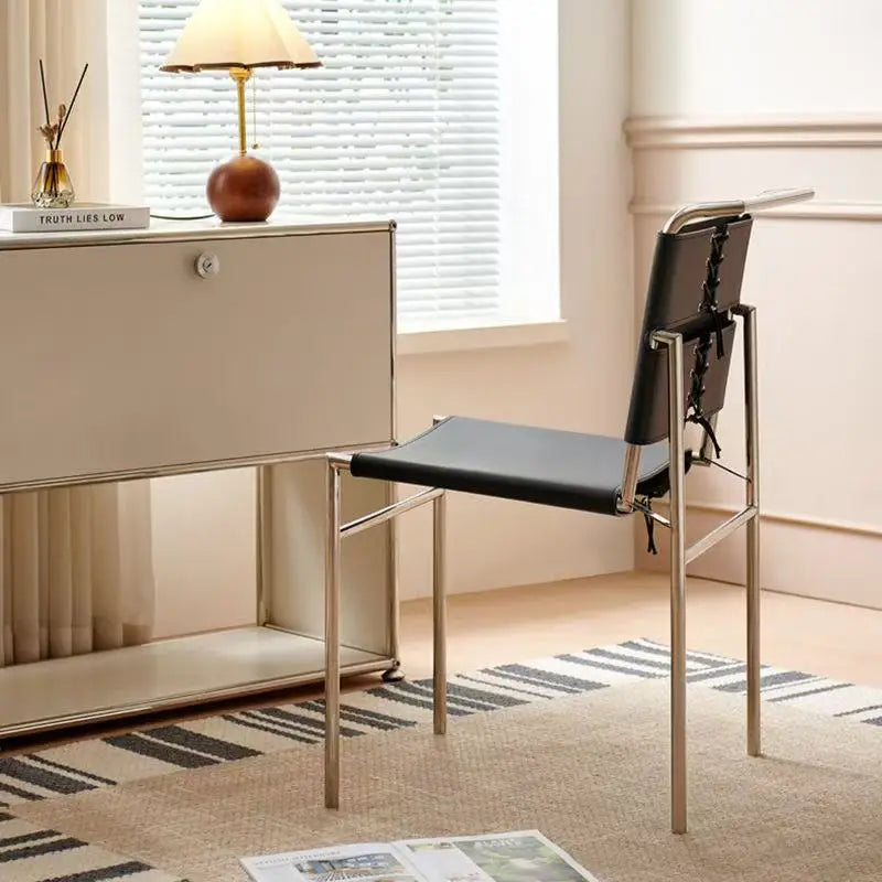 Italian Leather Dining Chair