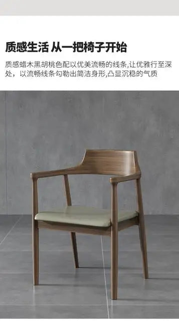 Nordic Solid Wood Hiroshima Chair