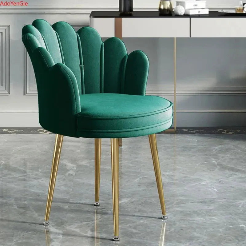 Nordic Fabric Backrest Chair