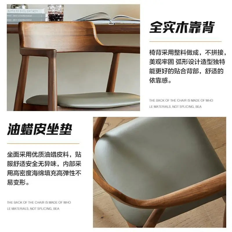 Nordic Solid Wood Hiroshima Chair