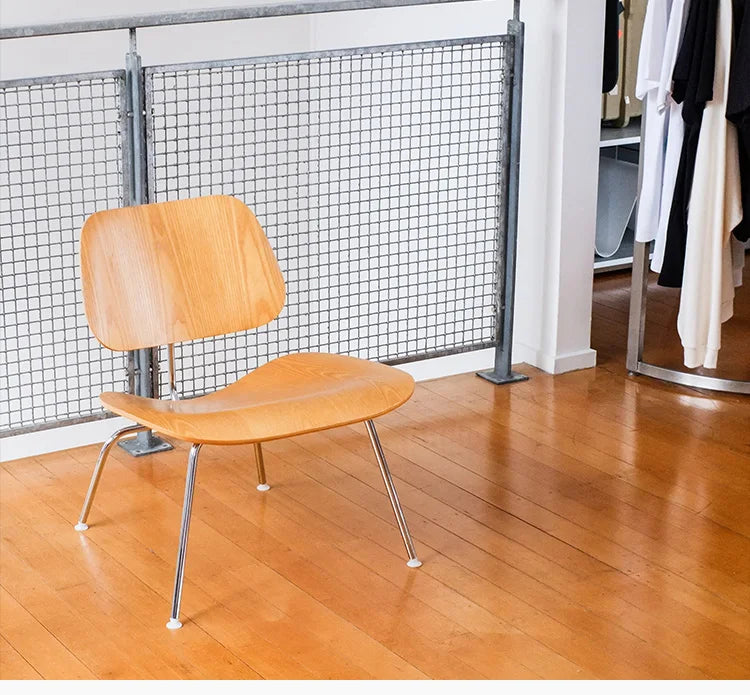 Eames-Style Plywood Lounge Chair