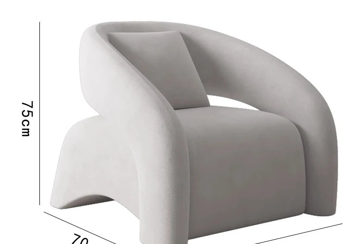 Ergonomic Nordic Lounge Chair
