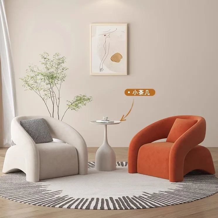 Ergonomic Nordic Lounge Chair