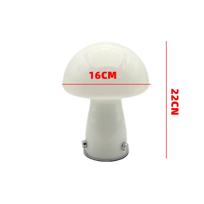Glass Mushroom Lamp