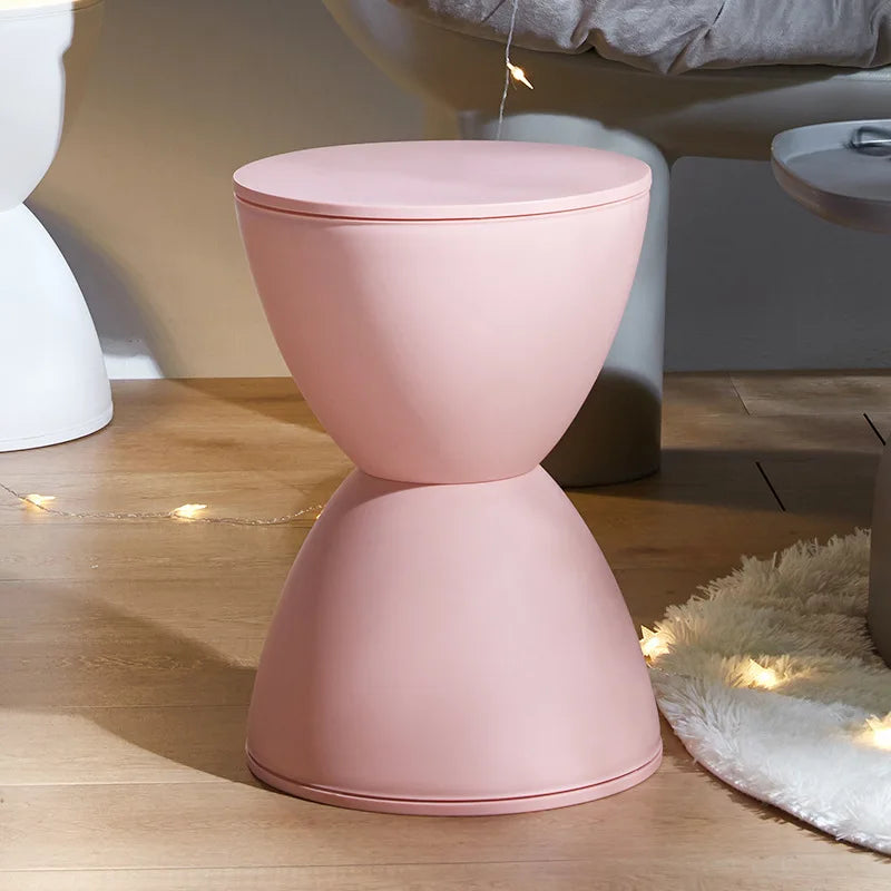 Prince stool Nordic plastic round stool fashionable simple low stool simple modern
