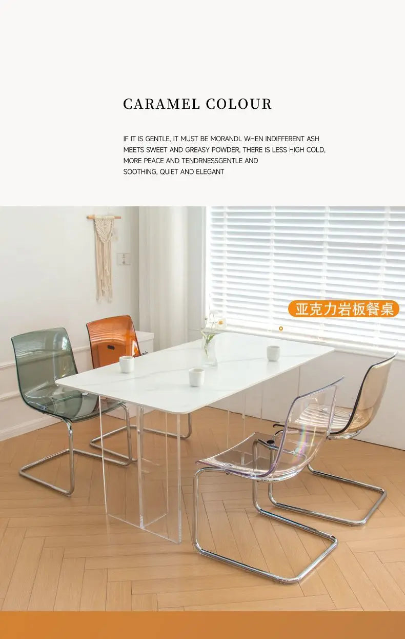 Nordic Acrylic Dining Chairs
