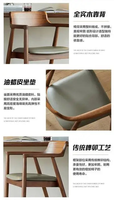 Nordic Solid Wood Hiroshima Chair