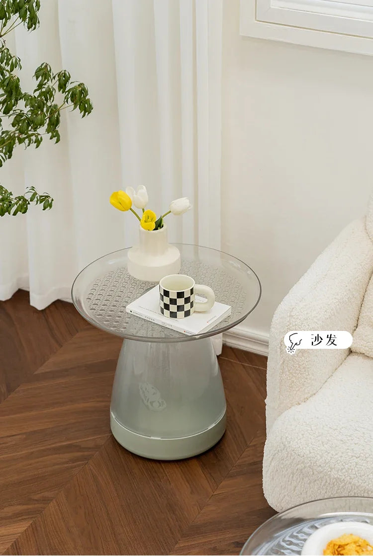 Nordic Round Bedside Table