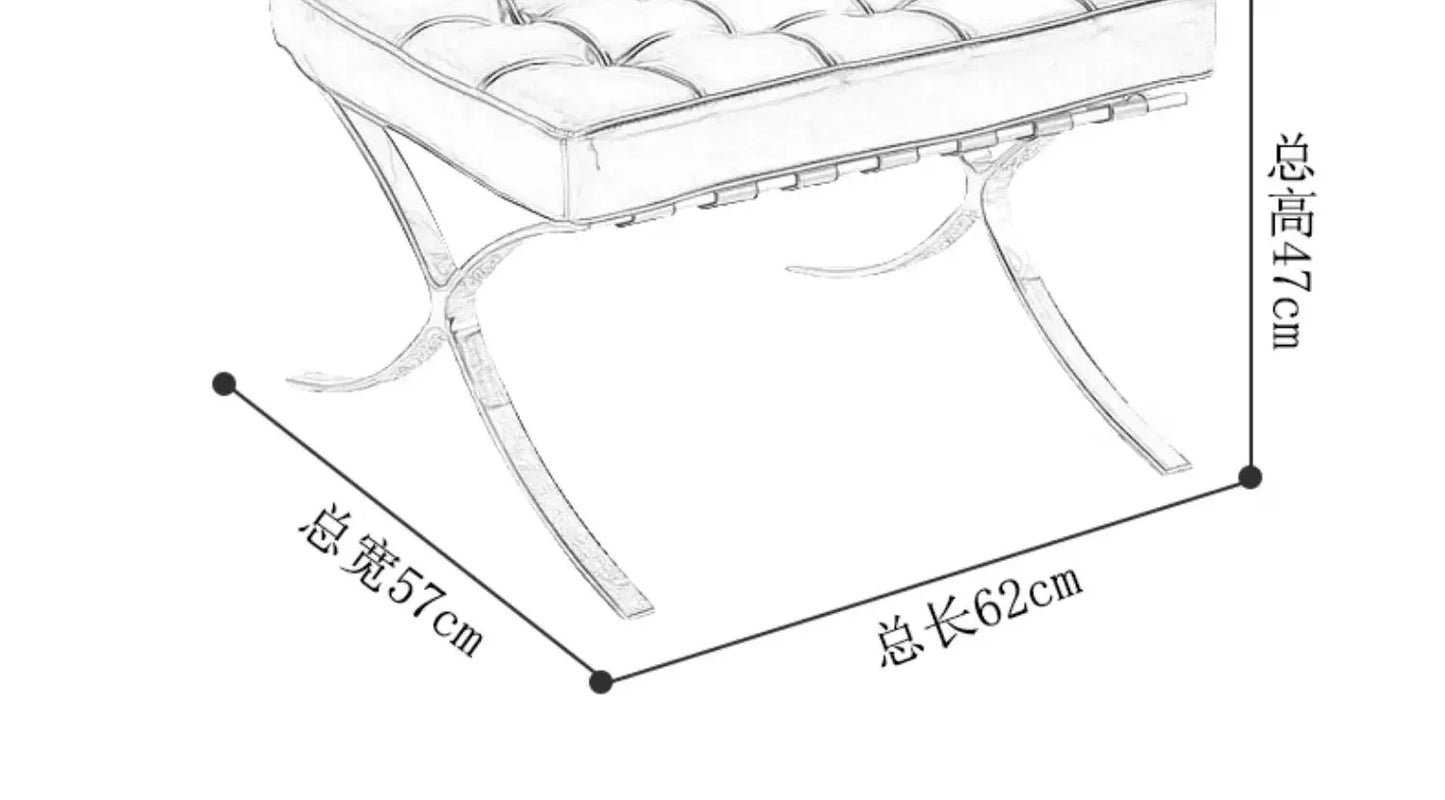 Nordic Style Single Sofa Chair