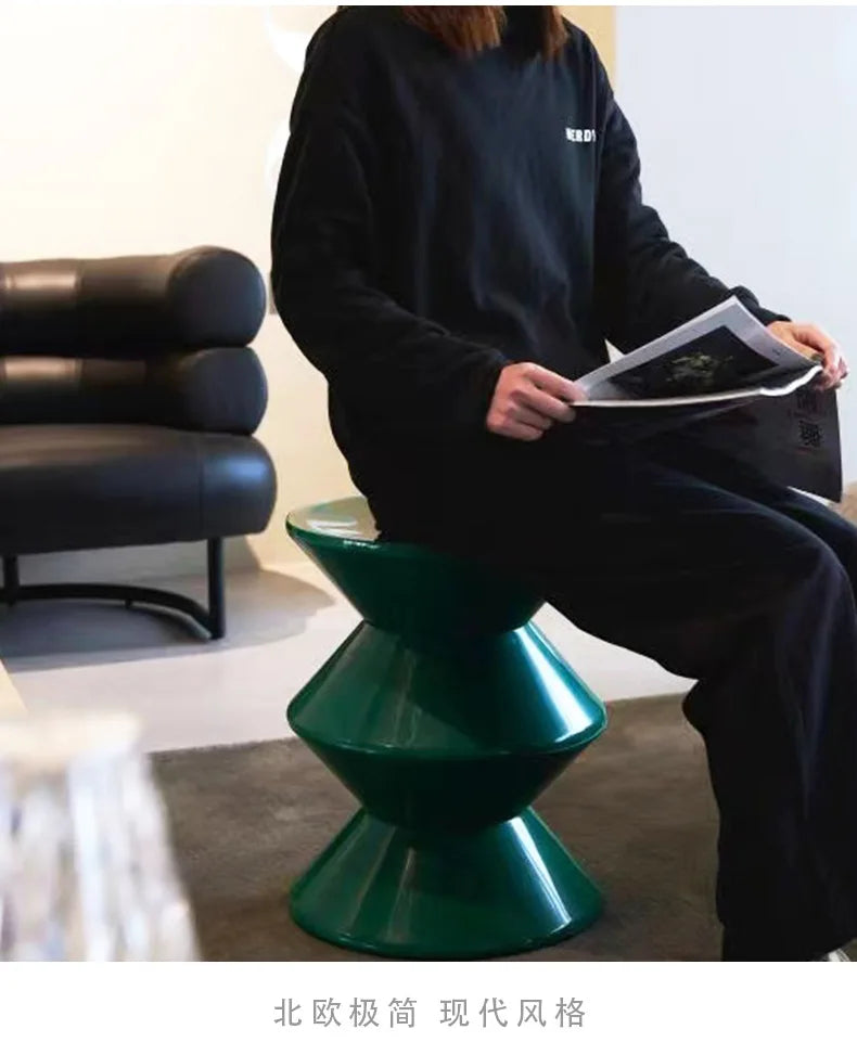 Nordic Stackable Round Stool