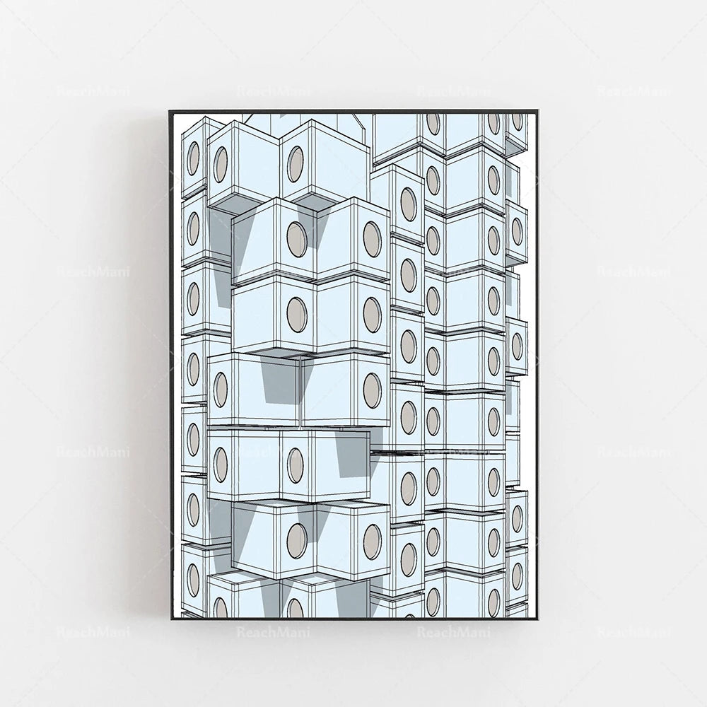 Eames House Poster