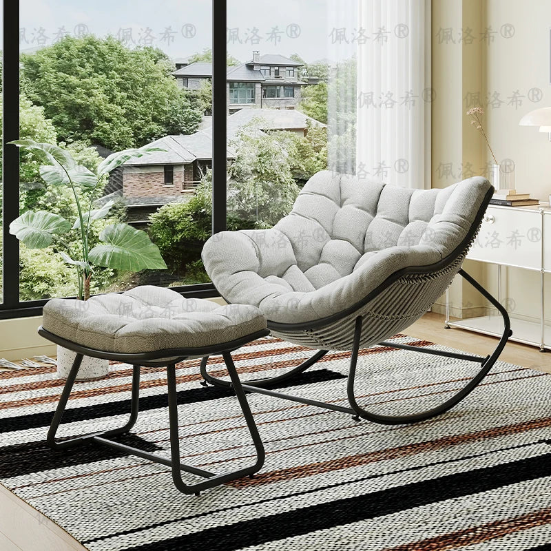 Nordic Recliner Chair Set