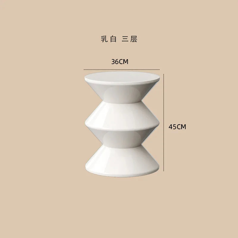 Nordic Stackable Round Stool