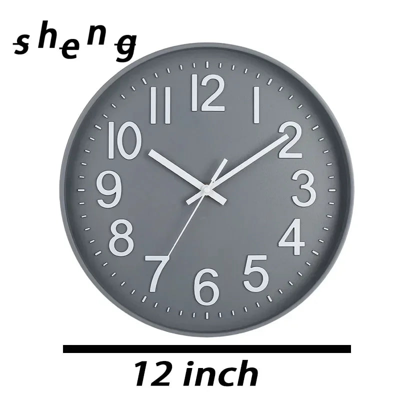 12 Inch Nordic Wall Clock