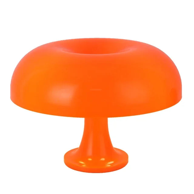 Orange Danish Mushroom Lamp