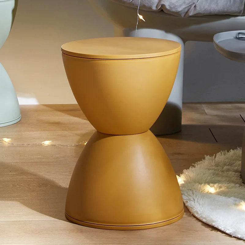 Prince stool Nordic plastic round stool fashionable simple low stool simple modern