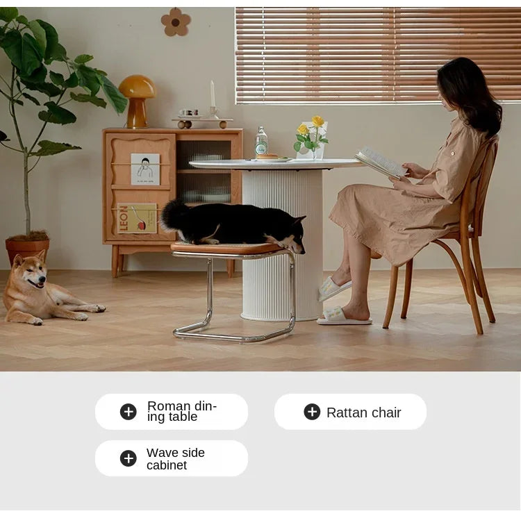 Nordic Rattan Bench