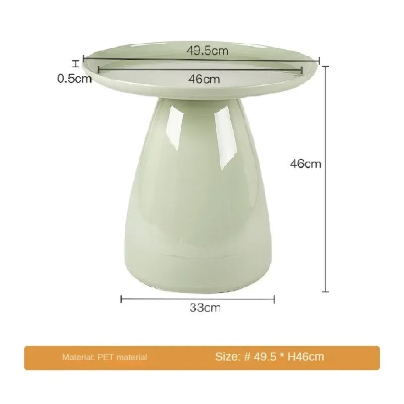 Nordic Round Bedside Table
