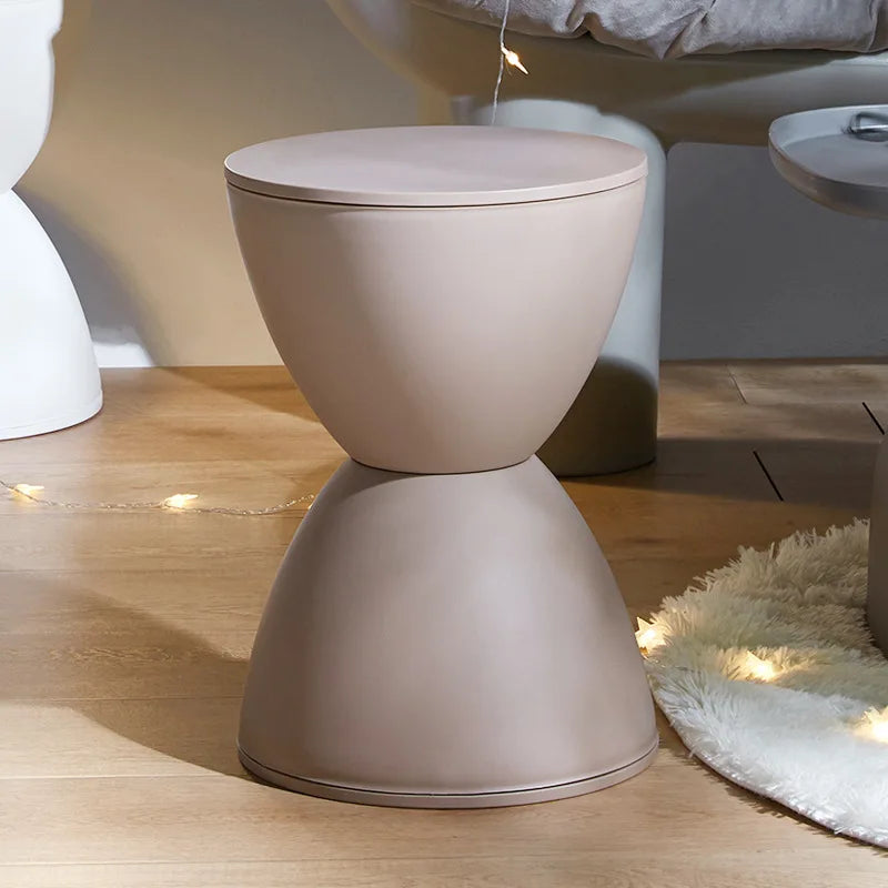 Prince stool Nordic plastic round stool fashionable simple low stool simple modern