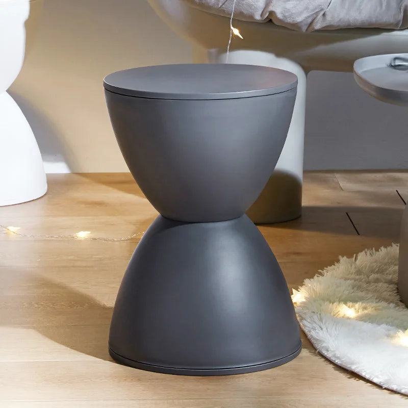 Prince stool Nordic plastic round stool fashionable simple low stool simple modern
