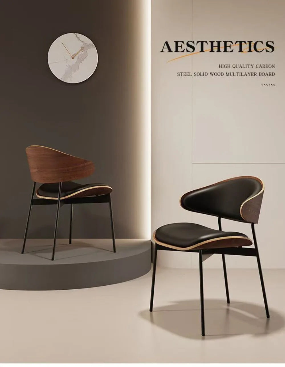 Nordic Luxury Dining Chair