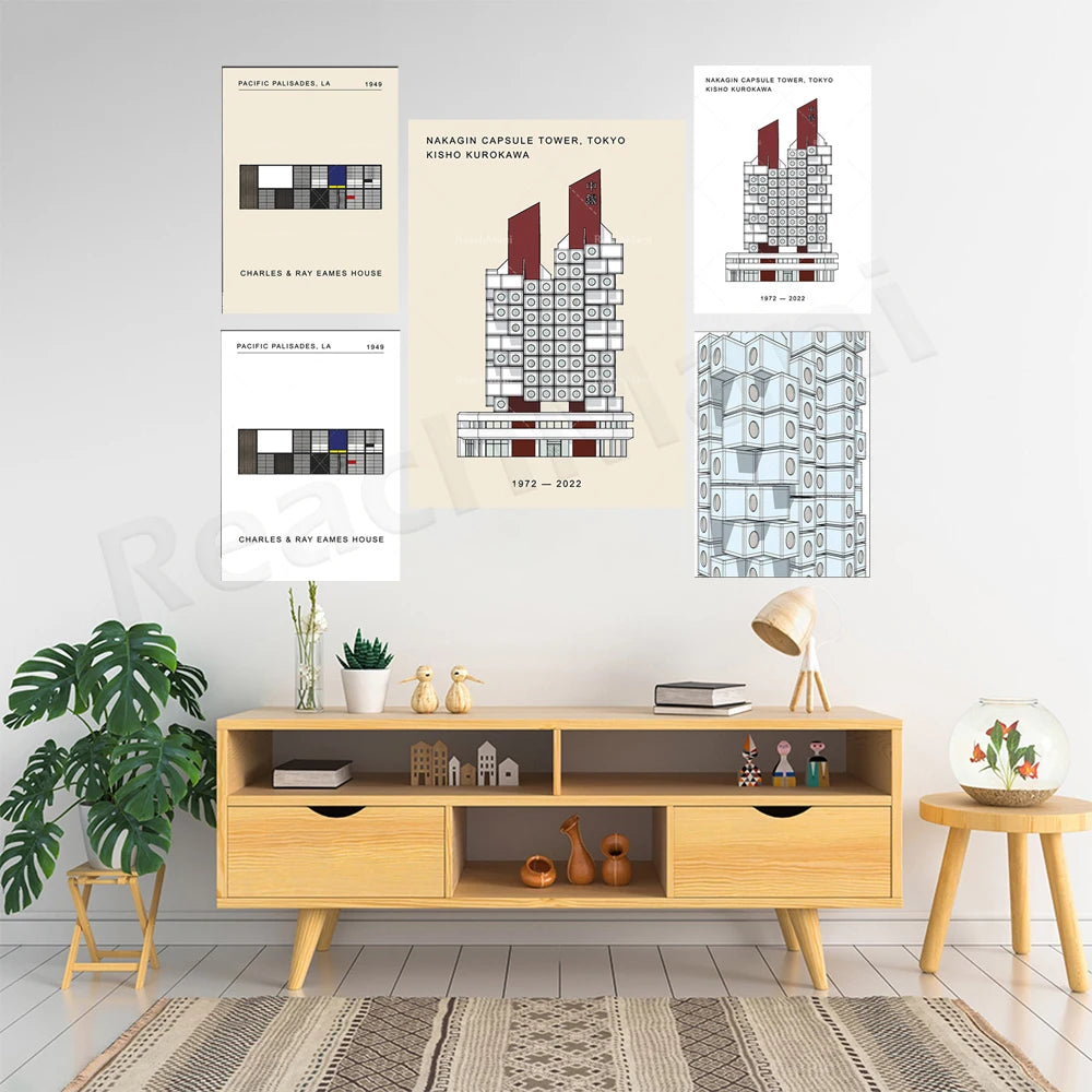 Eames House Poster